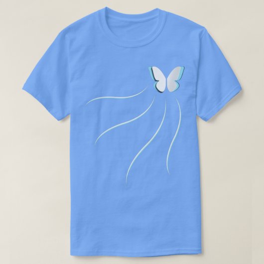 ポケットバタフライ Tシャツ (デザイン正面)