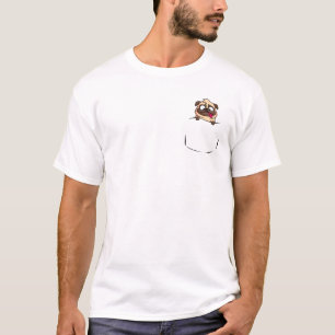 ポケットパグ Tシャツ