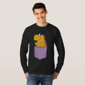 ポケットヒゲドラゴン – かわいいヒゲドラゴン Tシャツ (正面フル)