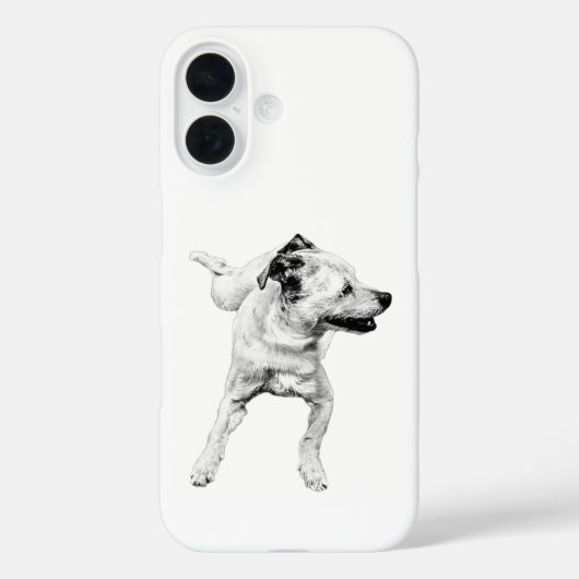 ポケットピボットミニマル・ドッグ Case-Mate iPhoneケース (裏面)