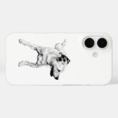 ポケットピボットミニマル・ドッグ Case-Mate iPhoneケース (裏面 (横))