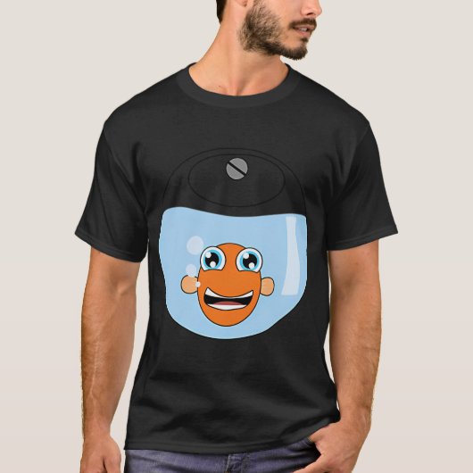 ポケットフィッシュ 小 色あり Tシャツ (正面)
