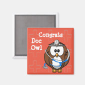 ポケットフクロウ マグネット (正面/裏面)