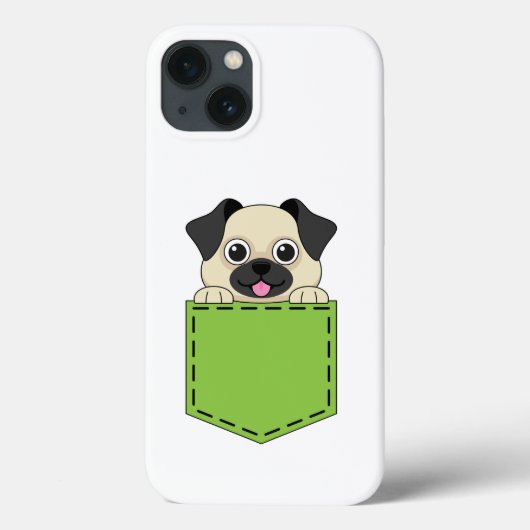 ポケットペット犬 Case-Mate iPhoneケース (裏面)