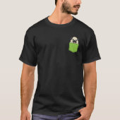 ポケットペット犬 Tシャツ (正面)