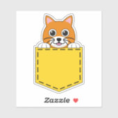 ポケットペット猫 シール (シート)