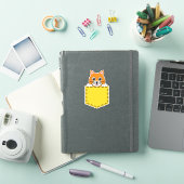 ポケットペット猫 シール (iPadカバー)