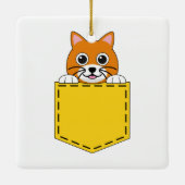 ポケットペット猫 セラミックオーナメント (裏面)