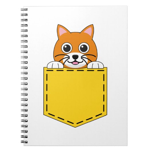 ポケットペット猫 ノートブック (正面)