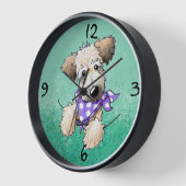 ポケットホイアテンラウンドクロック 壁時計 (傾斜)