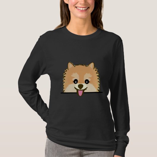 ポケットポメラニア犬43 Tシャツ (正面)