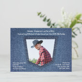 ポケット写真招待状 招待状 (スタンド正面)