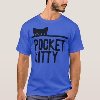 ポケット子猫ミニマリストバイトベフォンセカ Tシャツ