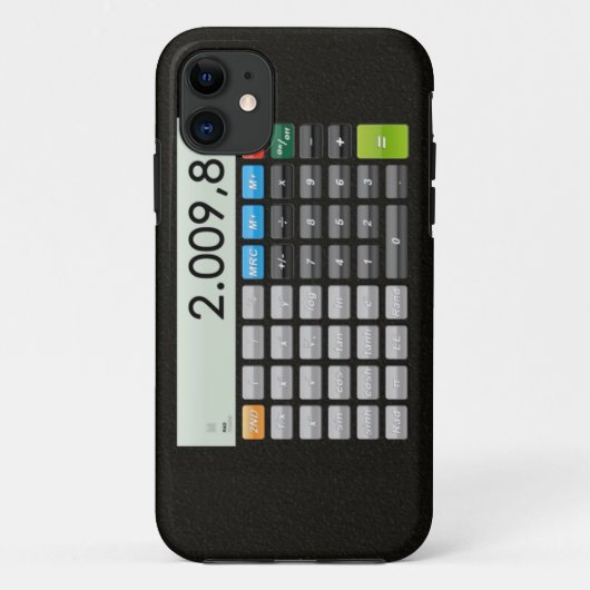 ポケット電卓アプリ Case-Mate iPhoneケース (裏面)