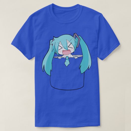 ポケットMIKU Tシャツ (デザイン正面)