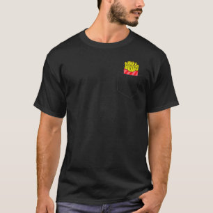 ポケフランスのット入りフライドポテト Tシャツ