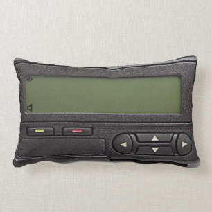 ポケベルの枕 ランバークッション