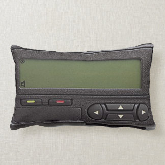 ポケベルの枕 ランバークッション