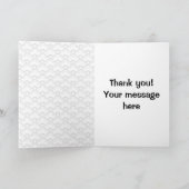 ポケボウルハワイ生魚サラダ箸作 サンキューカード (内部)