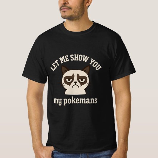 ポケマンの世界へようこそ Tシャツ (正面)