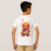 ポケモンのかわいいTシャツ Tシャツ (裏面フル)