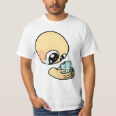 ポケモンを優しく握る Tシャツ (正面)