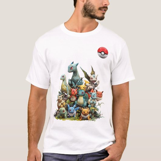 ポケモンパワーポケットティー Tシャツ (正面)