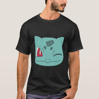 ポケモンブルバソービッグ顔ウインク Tシャツ