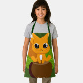 ポケモン漫画の子ども用オールオーバープリントエプロン エプロン (インサイチュ)