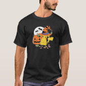 ポケモン魔女ピカチュウとキャンディーのプレミアム Tシャツ (正面)
