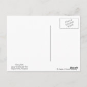 ポコノスからの挨拶！工場秋 ポストカード (裏面)