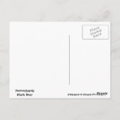 ポコノスポストカードに対し離れて「耐えられない」 ポストカード (裏面)