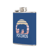 ポコノスレトロベア フラスク (左)