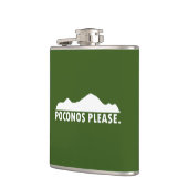 ポコノス頼む フラスク (左)