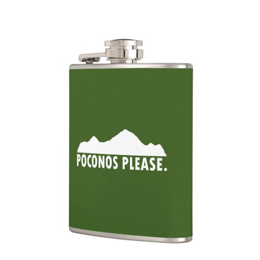ポコノス頼む フラスク (左)