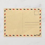 ポコノマウンテンズペンシルバニアヴィンテージお土産 ポストカード (裏面)