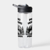 ポコノマウンテンズペンシルバニア ウォーターボトル (右面)