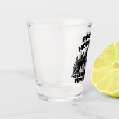 ポコノマウンテンズペンシルバニア ショットグラス (左)