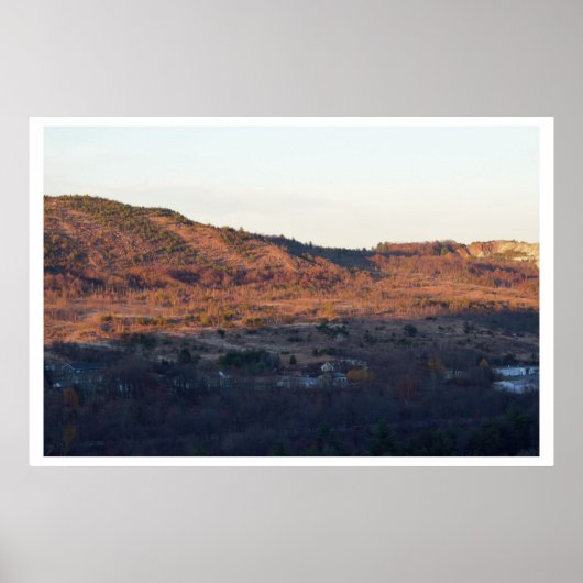 ポコノ山脈の写真 ポスター (正面)