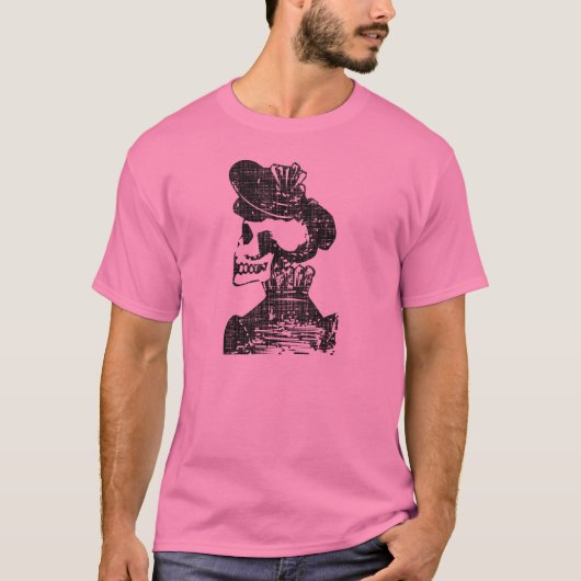 ポサダカラベラスカルボンネット Tシャツ (正面)