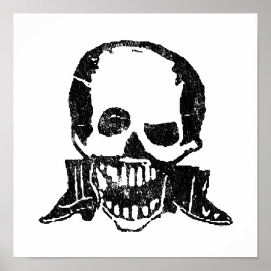 ポサダカラベラブーツアンドスカル ポスター (正面)