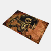 ポサダスケルトンバンディット ドアマット (アングル)