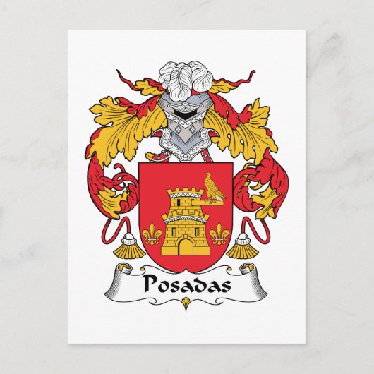 ポサダス家紋 ポストカード (正面)