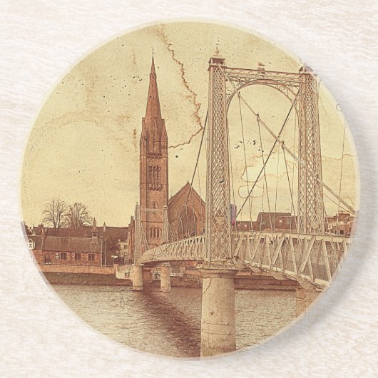 ポサバソスザバニーブリッジ（インヴァネス – スコットランド） コースター (正面)