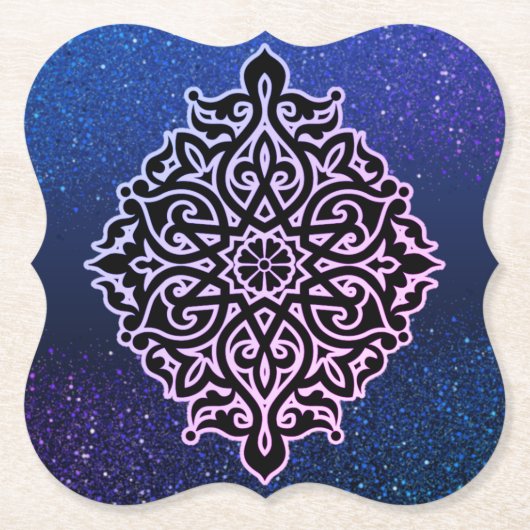 ポサバソスデカルトン・アズールコンプルリナ ペーパーコースター (正面)