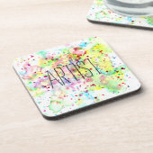 ポサバソス色 コースター (左側)