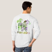 ポシゼブラ Tシャツ (裏面フル)