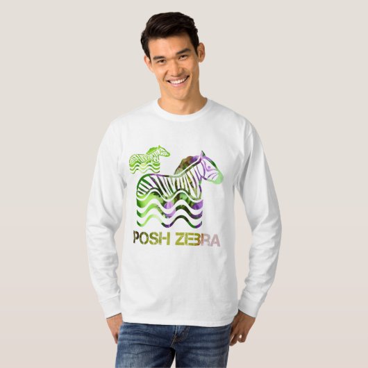 ポシゼブラ Tシャツ (正面フル)