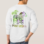 ポシゼブラ Tシャツ (裏面)