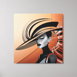 ポシュチックコレクション#1 （ブラウン） キャンバスプリント